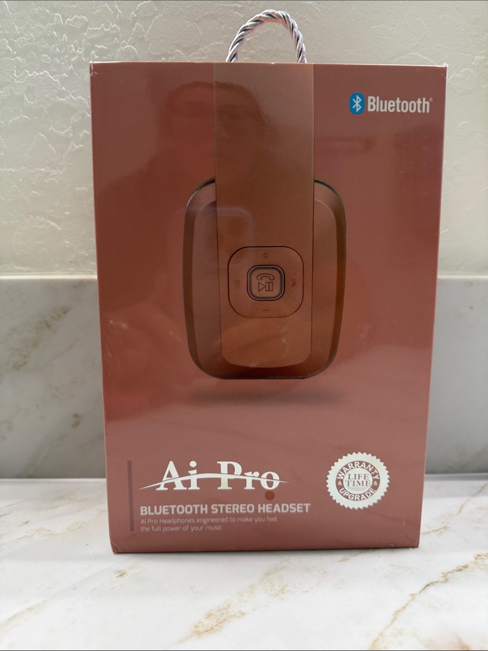 Ai pro Bluetooth Stereo Headset - Rose Brown